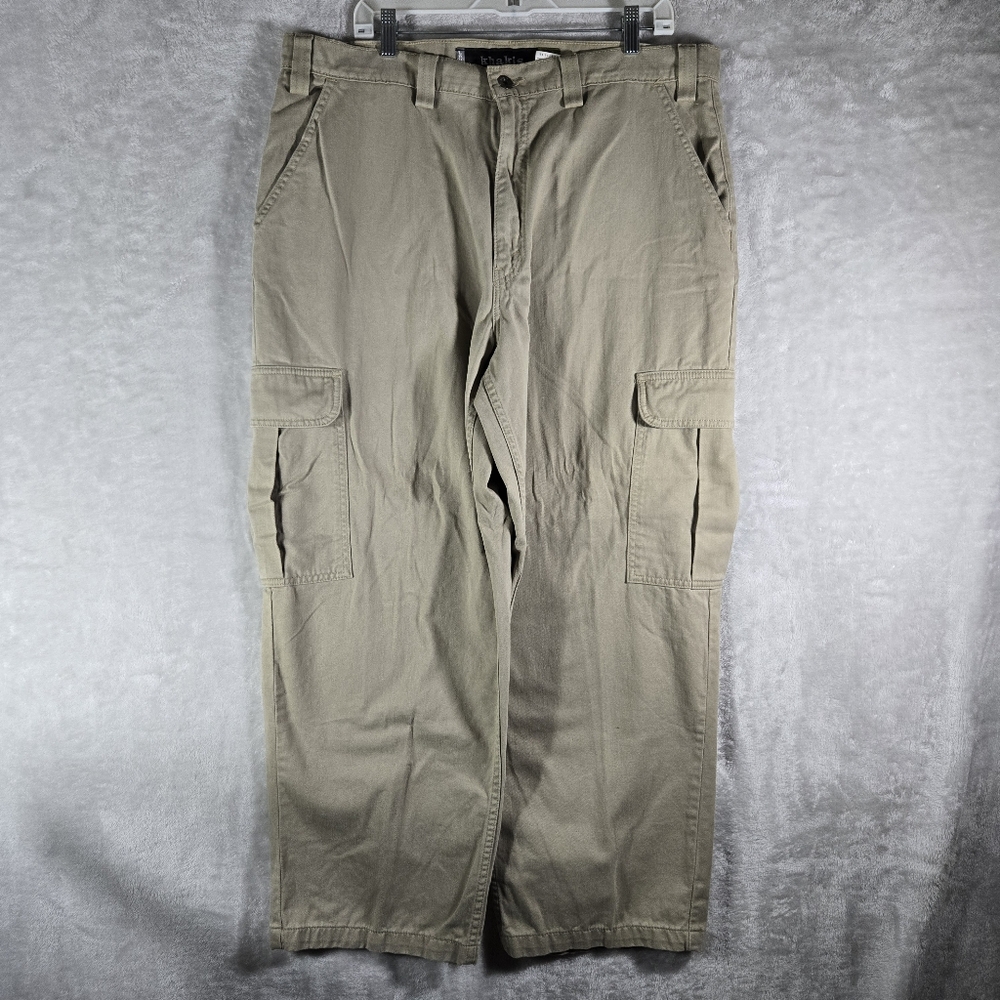 Levi’s Vintage Silvertab Cargo Khakis Pants Mens Size 38x30 Baggy Wide Leg Y2K